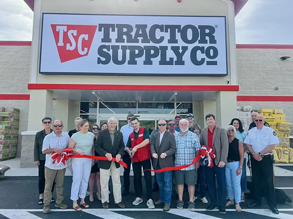 Tractor Supply Ribbon Cutting Odenville! City of Odenville would like to say "Thank You" to the new Tractor Supply